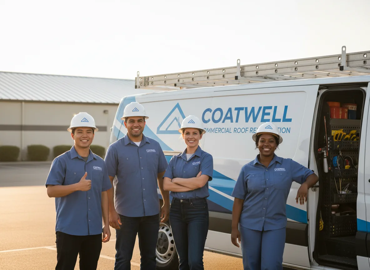Commercial roof coating company in Dalton, NY